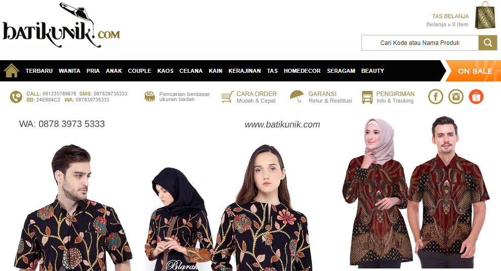batik dress modern