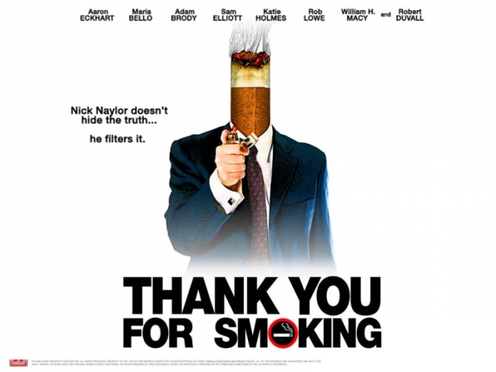 Thank you for smoking movie poster